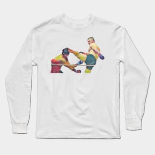 Crocop vs Dos Caras Long Sleeve T-Shirt